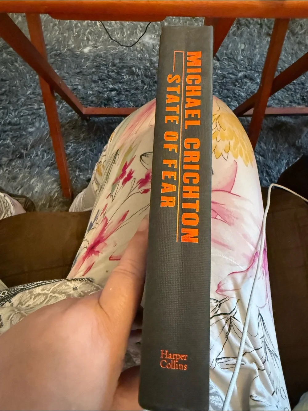 Michael Crichton State of Fear hardcover book